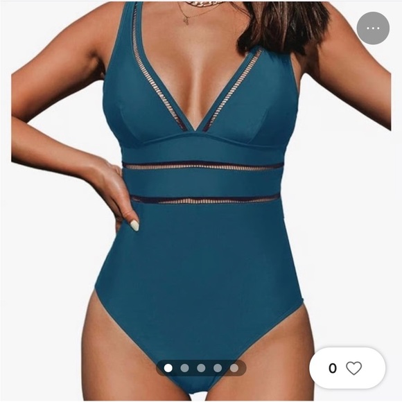 Cupshe Other - NWT CUPSHE one piece. Blue size Small